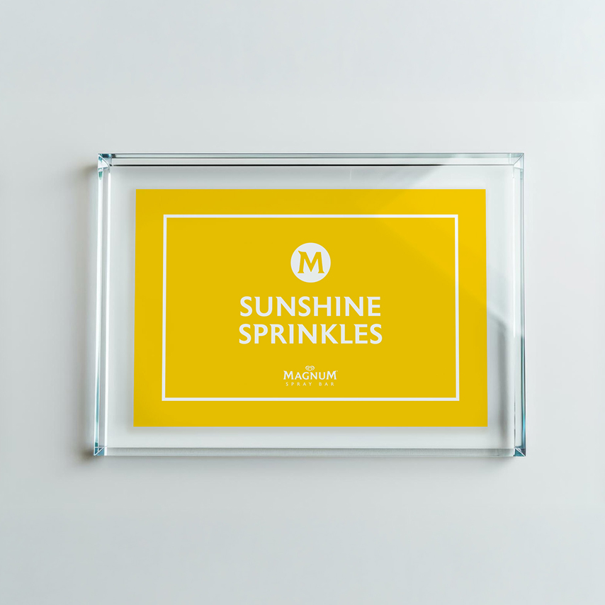 854x854 Acrylic Sign