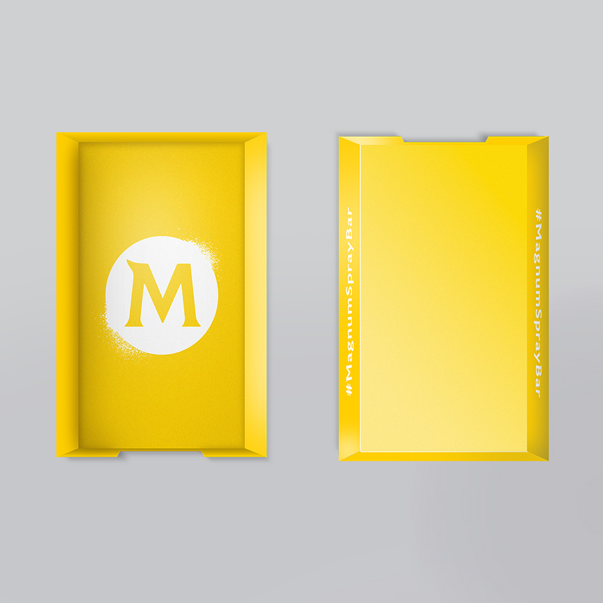 Magnum Tray Design and artwork